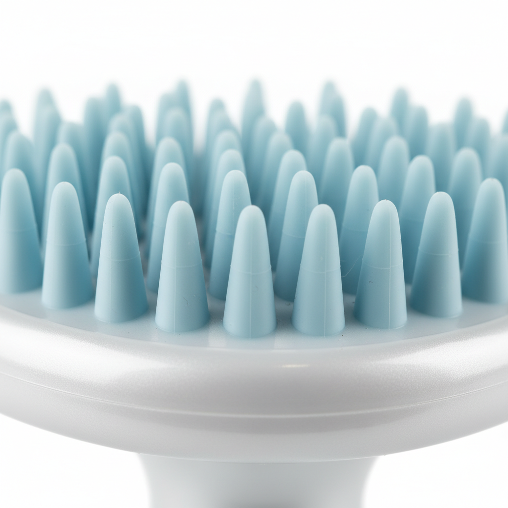 Pet Grooming Brush bristle detail